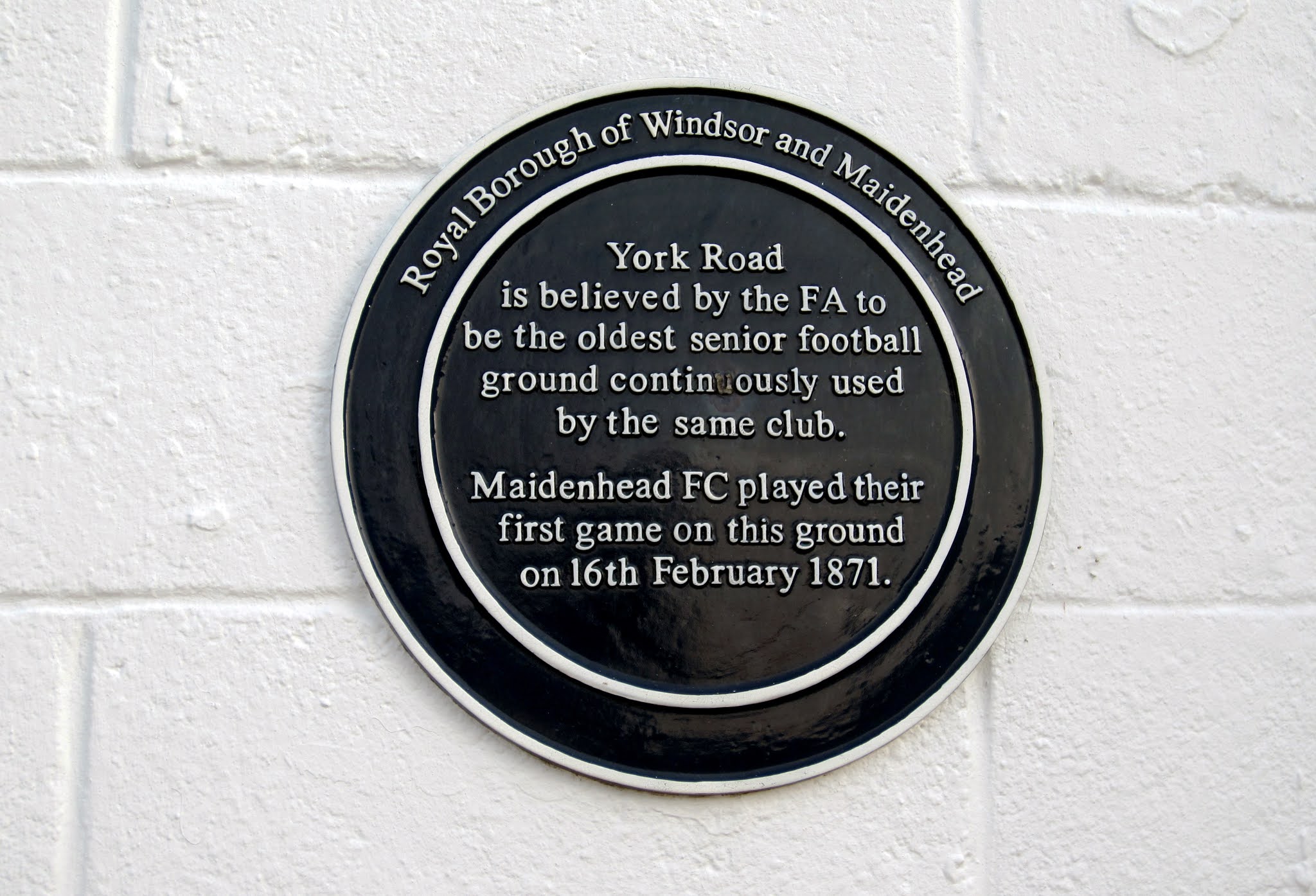 Confirmation of York Road's status in history