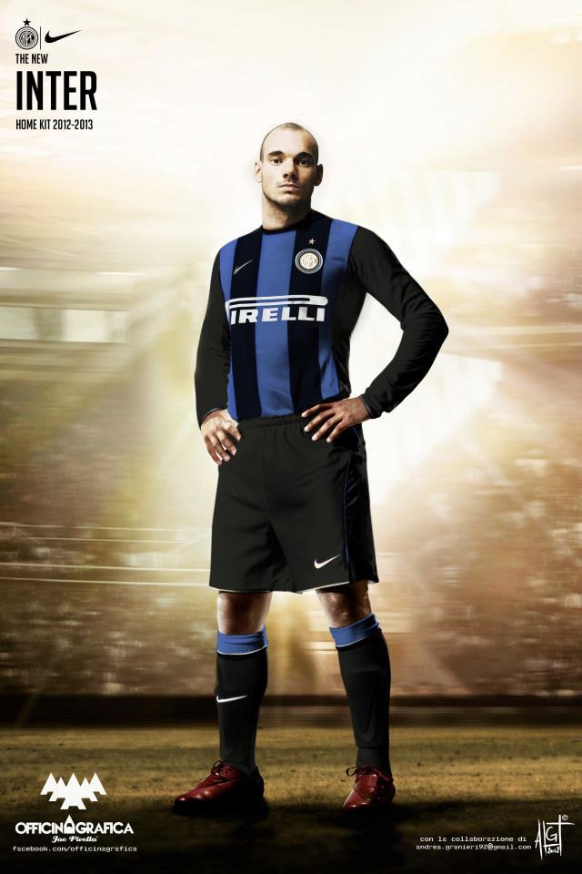 Inter Milan Home and Away Kits 2012-2013 | Footy Kits