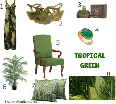 tropical green inspiration from the hawaiian home