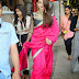 Jacqueline Fernandez Pink Saree In Audio Launch Function