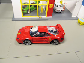 Matchbox rubber tires Ferrari F40