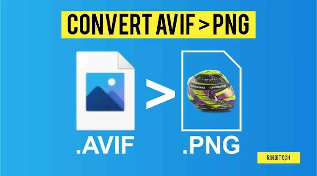 How to Convert File AVIF to PNG (standard format picture)