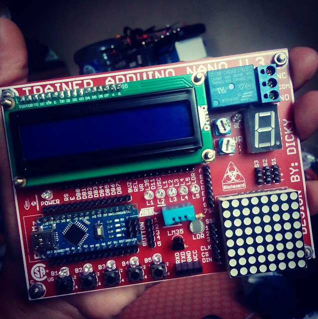 Membuat Trainer Arduino Nano