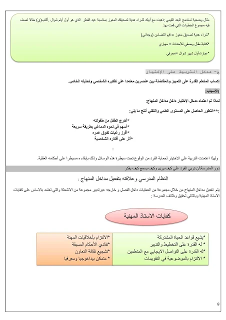 مصوغة تكوينية لفائدة المقبلين على اجتياز مباراة التعليم و الامتحانات المهنية