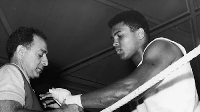 Angelo Dundee y Muhammad Ali