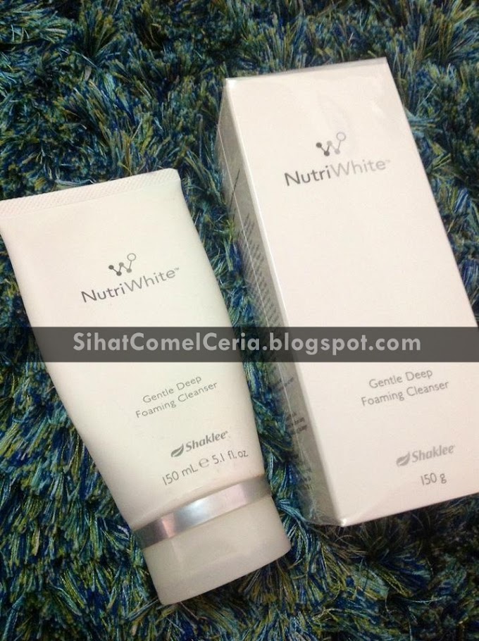 Testimoni Nutriwhite Deep Foaming Cleanser - Pakai 11 Bulan Tak Habis Lagi :)