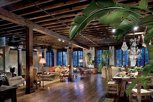 Unexpected Interiors: Gerard Butler's Old-World Style Manhattan Loft