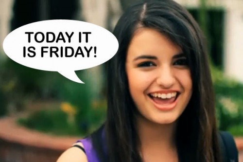 Working for the Weekend Rebecca Black edition 