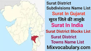 Surat blocks name list