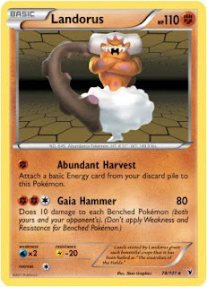 Landorus Pokemon Card Noble Victories Set