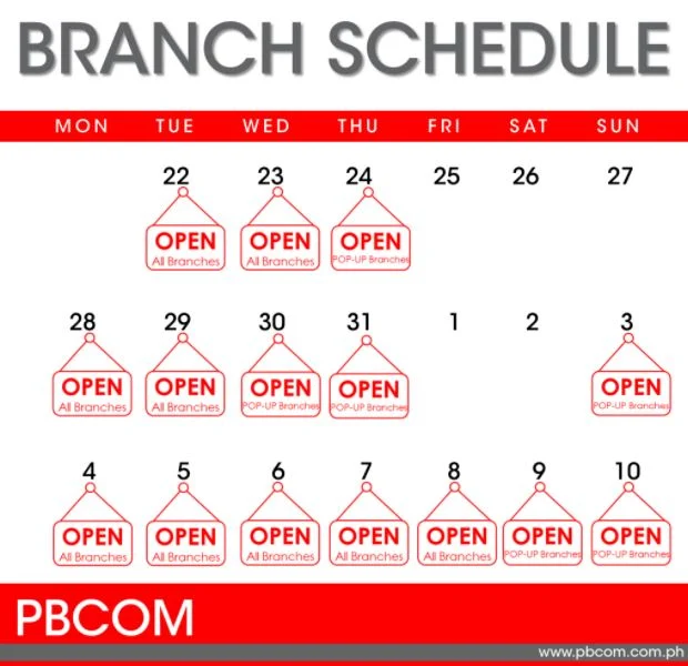 PBCom schedule December 2020