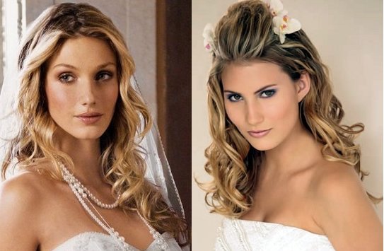 Sources The Wavy Wedding Hairstyle Long wavy hair is a trend among