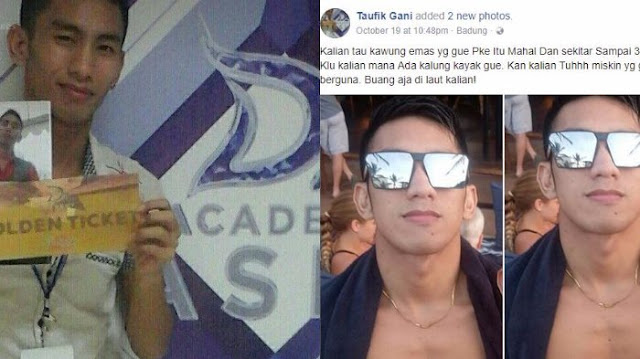 Fakta Taufik Gani, Si Gay Tukang Hina 