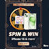 Amazon Spin And Win iPhone 15 New Year 2024