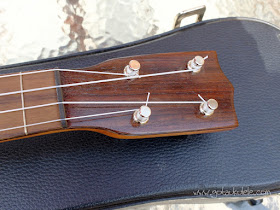 Wunderkammer Ike Soprano ukulele headstock