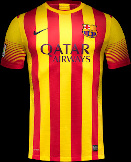 Uniforme Barcelona Away 2013-2014