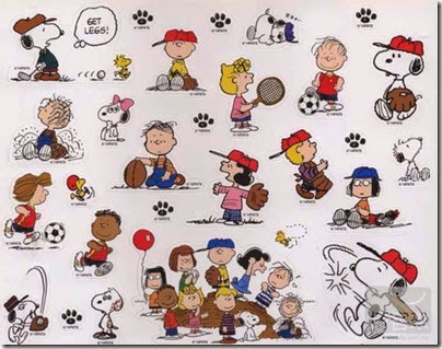 Snoopy in Season - Play Time with Peanuts Mook 2014 05 Stickers