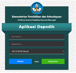 Penjelasan Daftar Pembaruan Aplikasi Dapodik Versi 2018