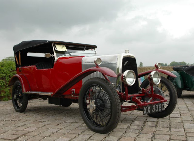 Aston Martin Side Valve, четырехместный вариант, 1922 г.