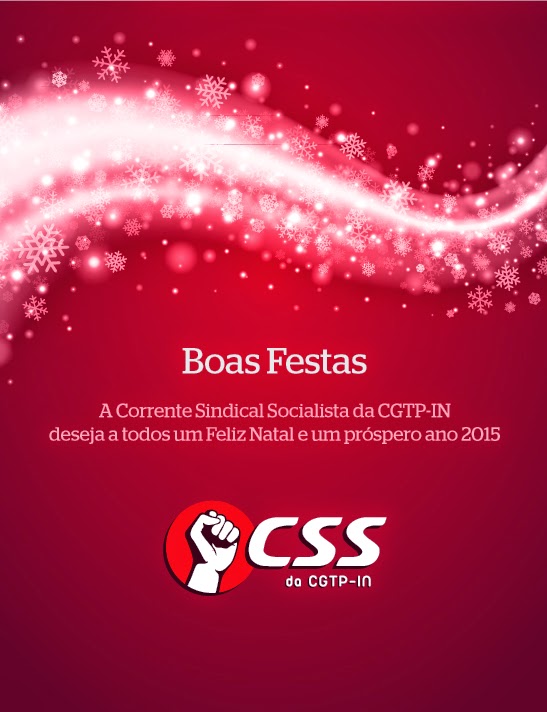 BOAS FESTAS, FELIZ ANO 2015