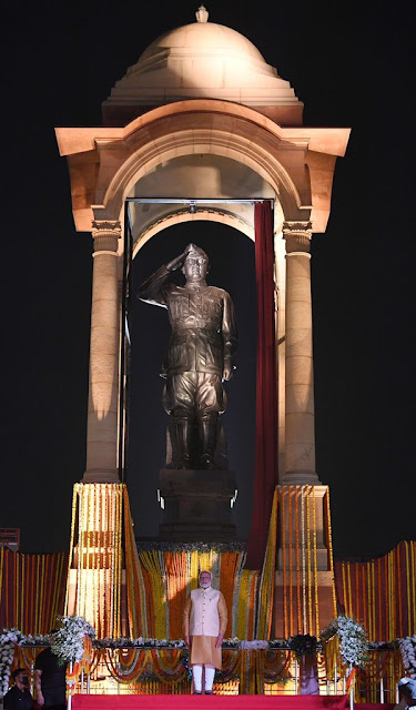 इंडिया गेट : नेताजी सुभाष चंद्र बोस की प्रतिमा के बारे में जानकारी | Netaji Shubhash Chandra Boss India Gate Statue