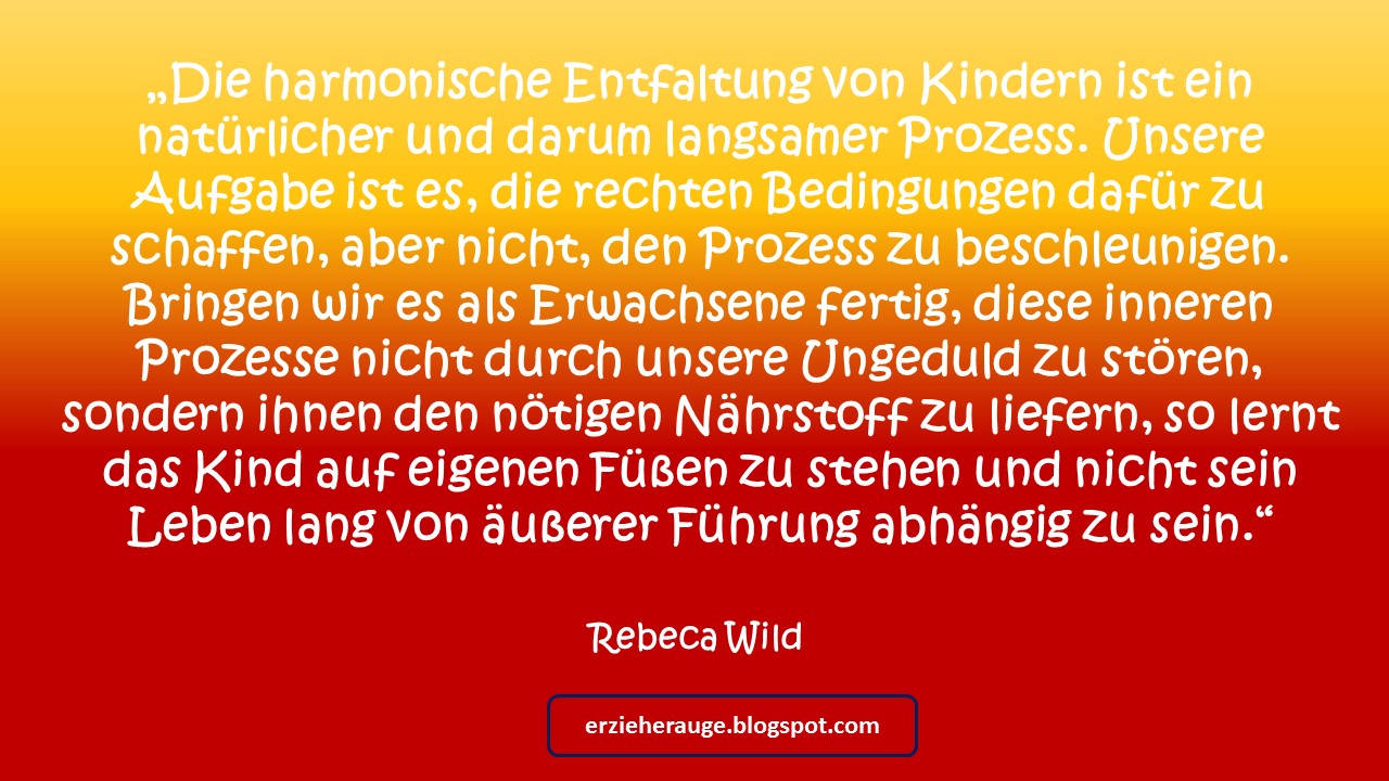 Zitat Rebeca Wild