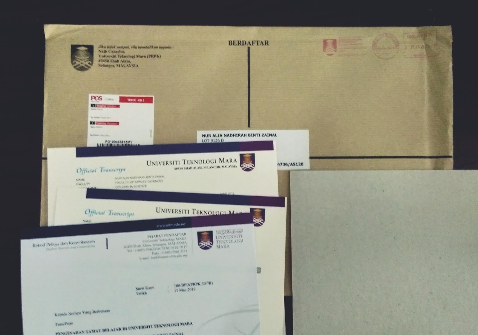 How To Apply For The Full Transcript For Uitm Students