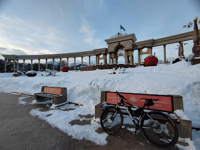 Cycling in Kazakhstan