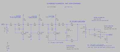 Claybridge fuzzmaster schematic