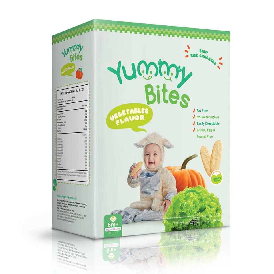 Bundo Baby Shop Padang: Jual Yummy Bites/Snack Bayi di Padang