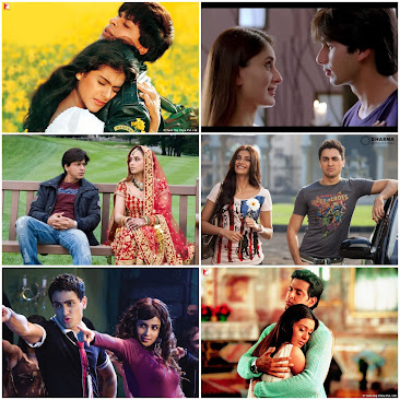 Bollywood movie couples, on-screen couples, Bollywood, bollywood movies, Bollywood romantic movies, romance, shah rukh khan, madhuri dixit, hritik Roshan, rani Mukherjee, Yashraj Films, dharma productions, imran khan, sonam Kapoor, Shahid kapoor, kareena kapoor