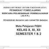 RPP Fiqih MA Kelas X, XI, XII Semester 1 dan 2