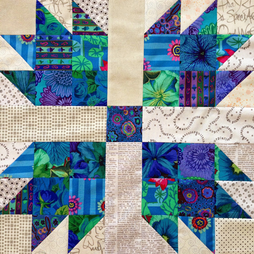 Scrappy Bear Paw Quilt - Free Block Instructions