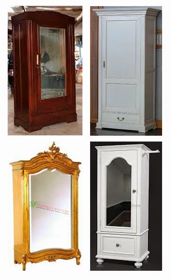  4  Model  Lemari  Pakaian  Minimalis  1 Pintu 