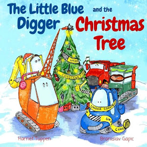 The Little Blue Digger and the Christmas Tree (Truck Tales with a Heart,)