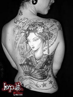 Japanese Tattoos Especially Geisha