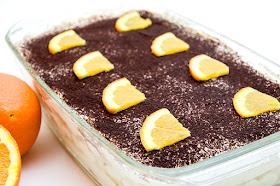 Orange tiramisu / Pomarančni tiramisu