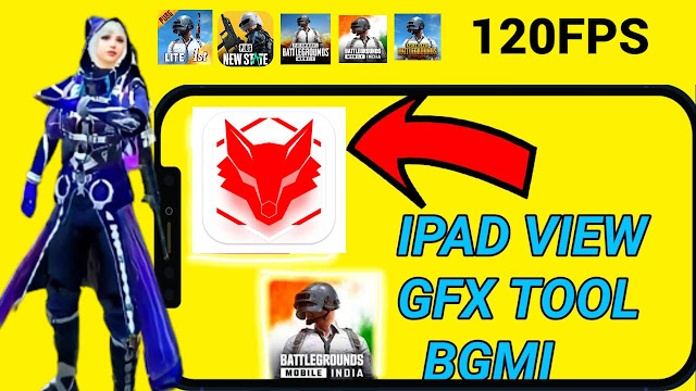 iPad view gfx tool pro, BGMI & PUBG GFX TOOL