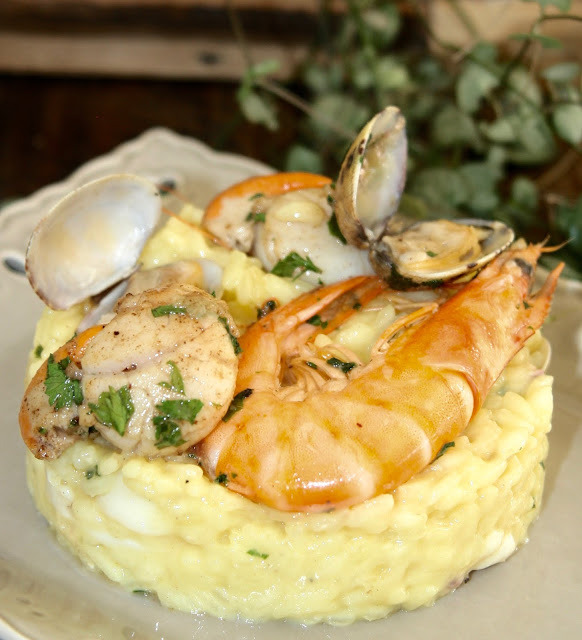 alt="risotto aux fruits de mer"