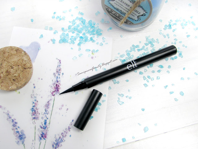 Подводка-фломастер Intense Ink Eyeliner от E.L.F. / блог A piece of beauty