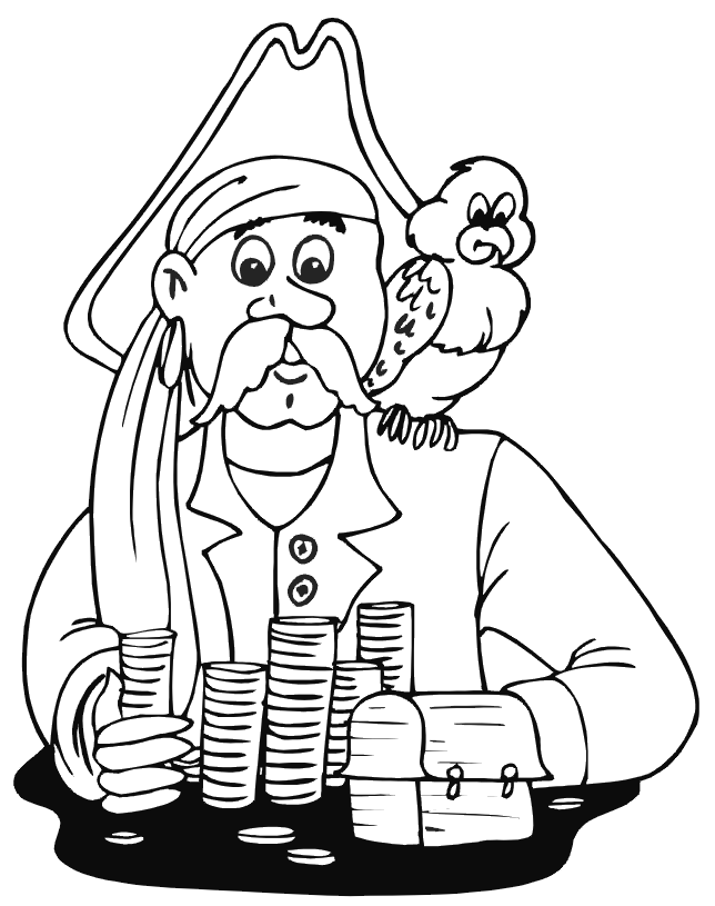 Download 10 Pirates Coloring Pages to Print and Drawing for your ...