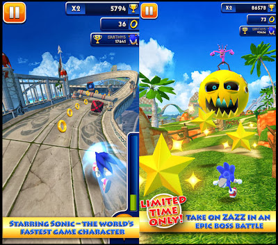 Sonic Dash v13.11.25.12.07.21 apk