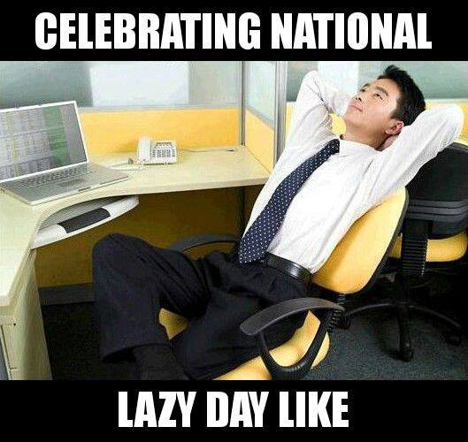 National Lazy Day