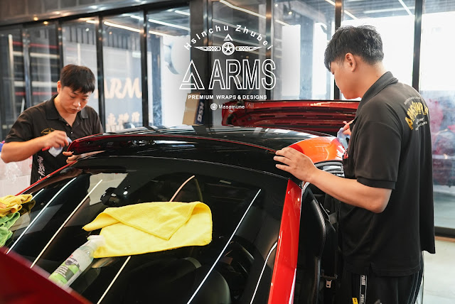 ARMS 亞墨斯 車體覆膜&藝術規劃 ARMS Premium WRAPS & Designs Hsinchu