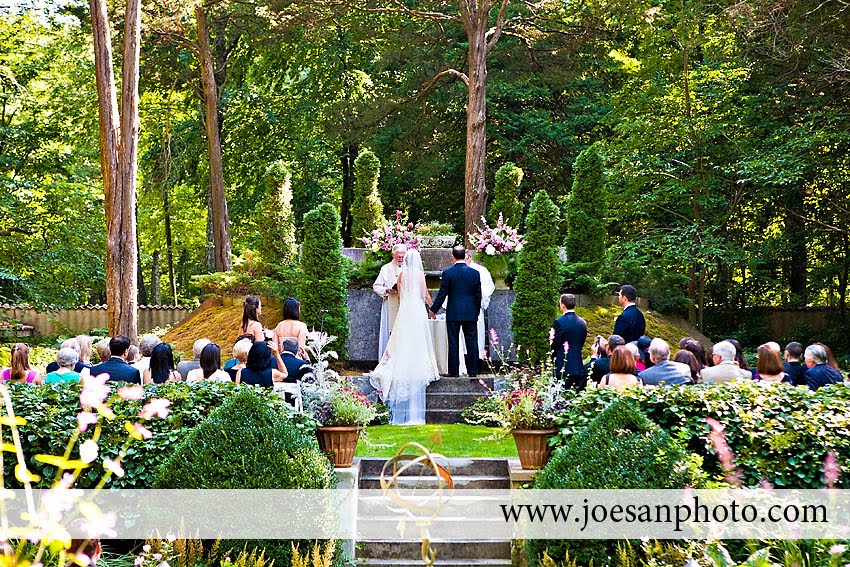  for Katharine Justin's garden themed wedding at the Caramoor