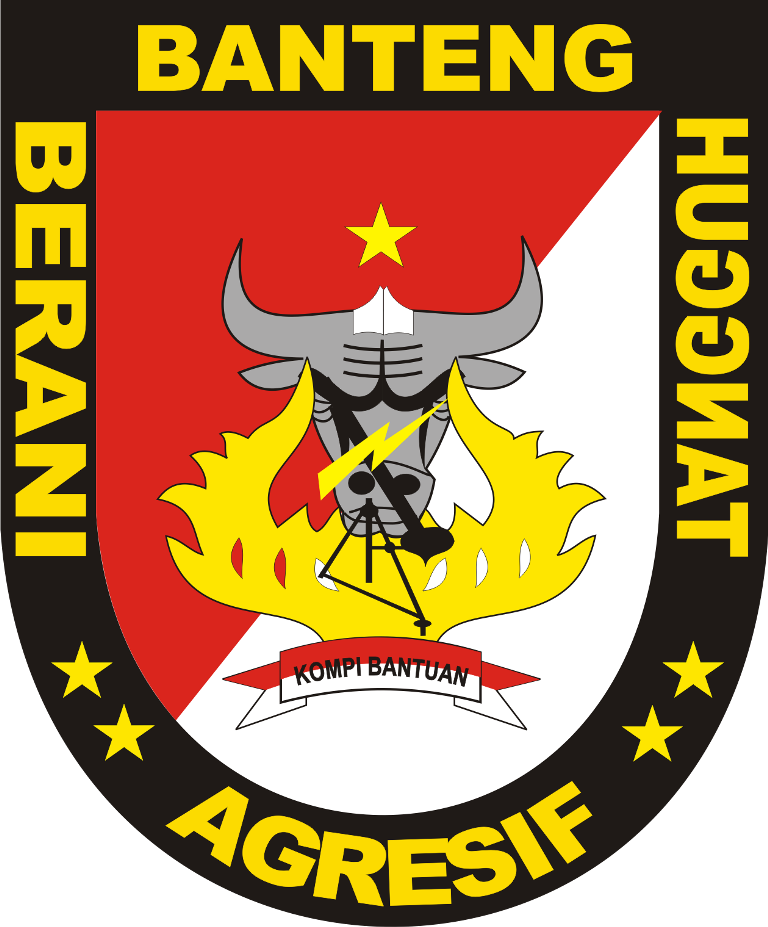 Logo Komando Lintas Laut Militer dan Logo Kompi Bantuan 