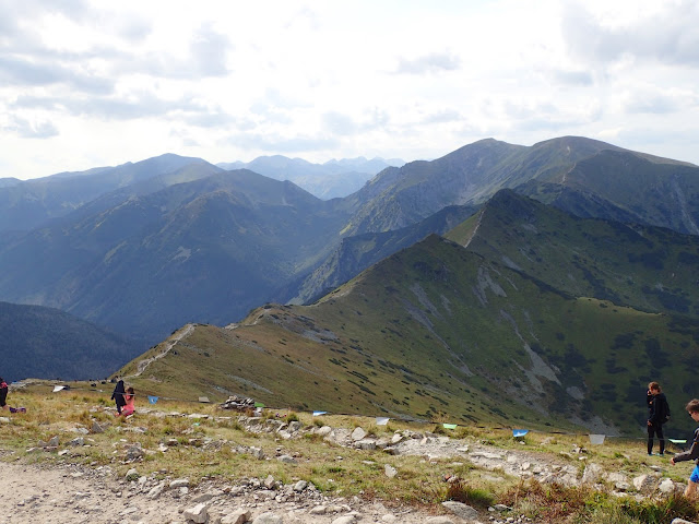 Widok z Kasprowego na Suche Czuby