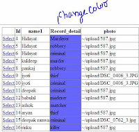 How to change back color of the gridview column  in ASP.NET