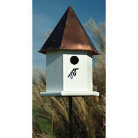 Copper Bird House