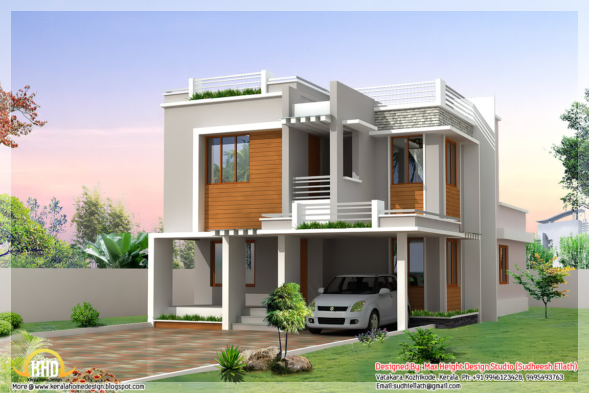 6 different Indian house designs  Kerala home design and floor plans